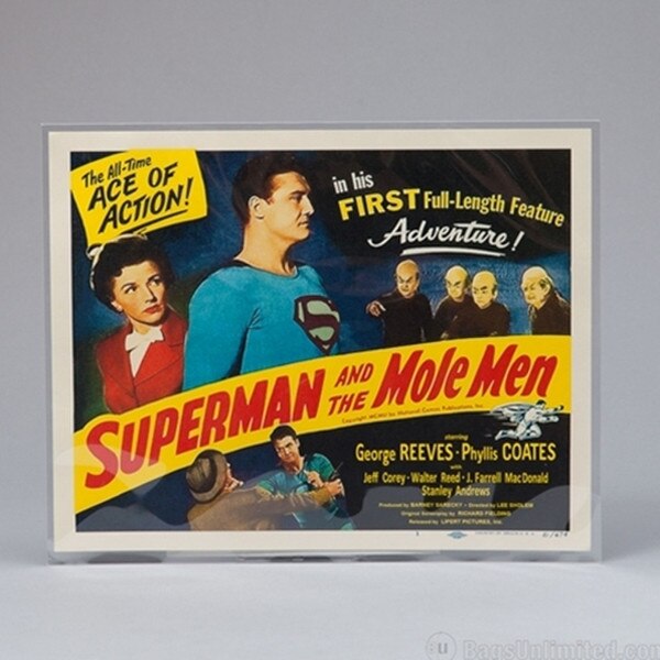 Acid-free Polyester Lobby Card Fold